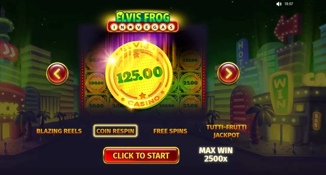 Elvis Frog in Vegas demo